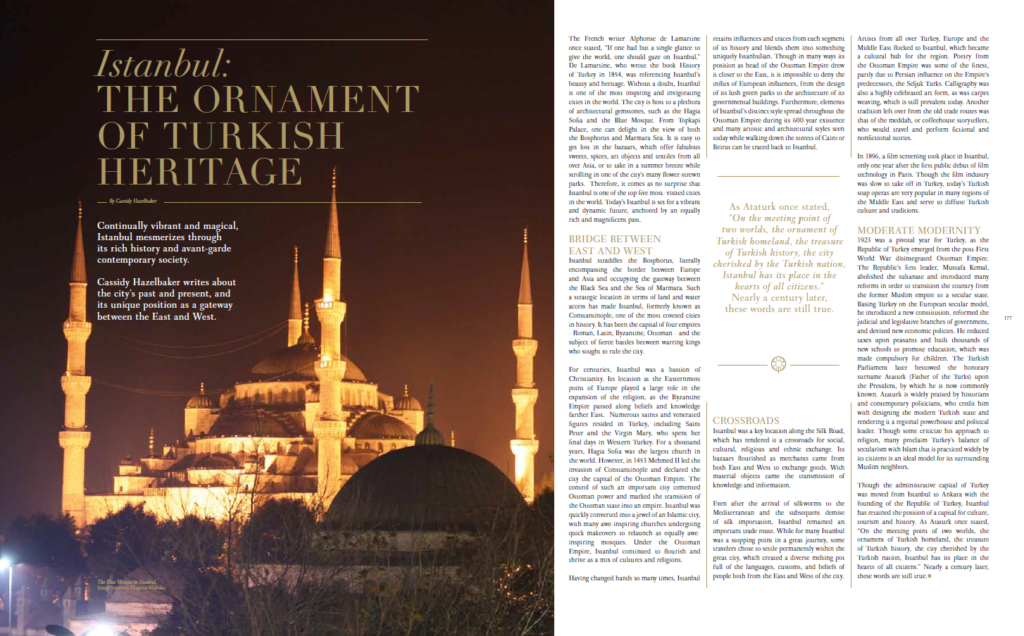 Istanbul: The Ornament of Turkish Heritage