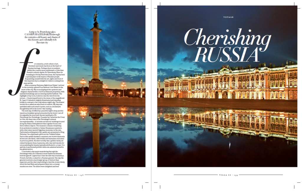 Cherishing Russia